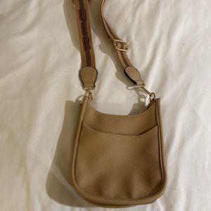 Crossbody Purse with Monogrammed Strap